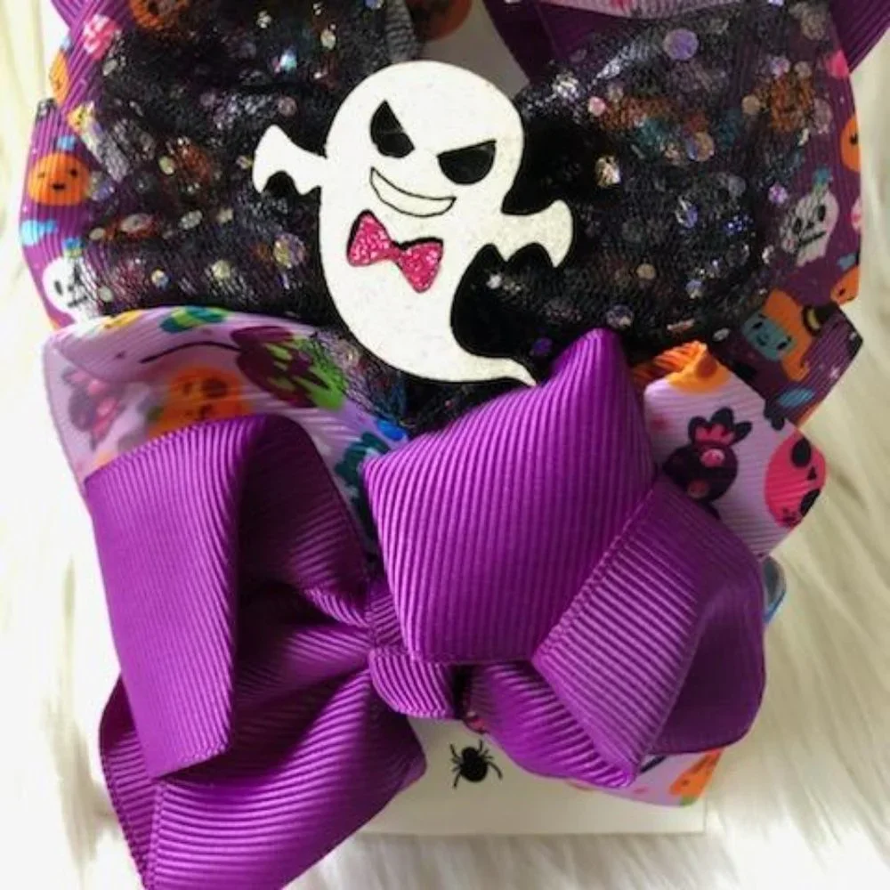 N/A hairbows bows glitter